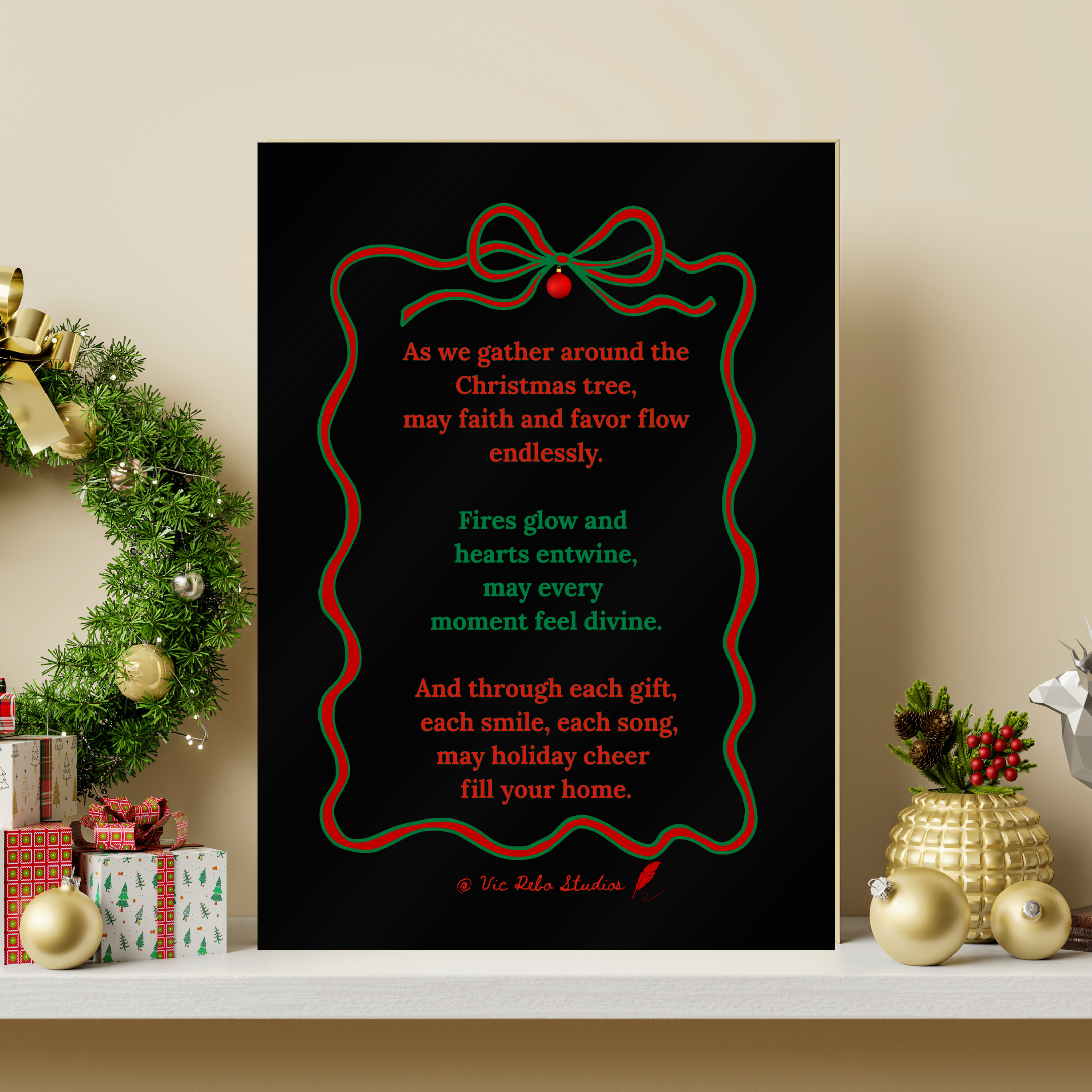 Happy Holidays - Santa Twins Edition