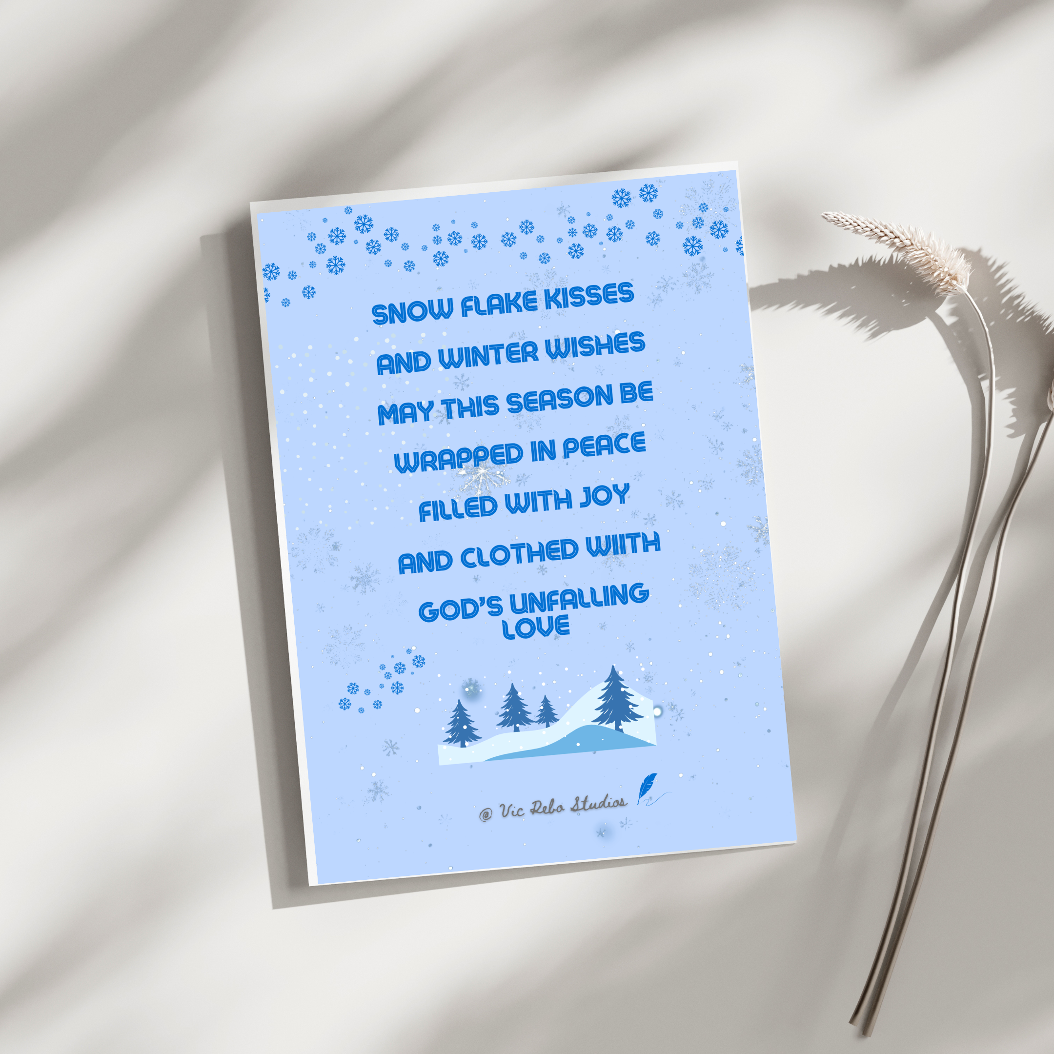 Winter Blessings – Snowflake Kisses Edition (3-Pack)
