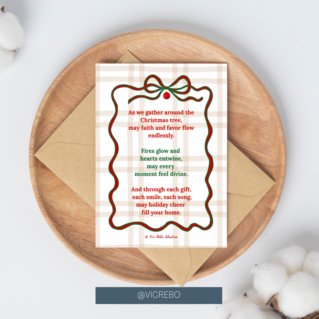 Happy Holidays – Flannel Santa Edition