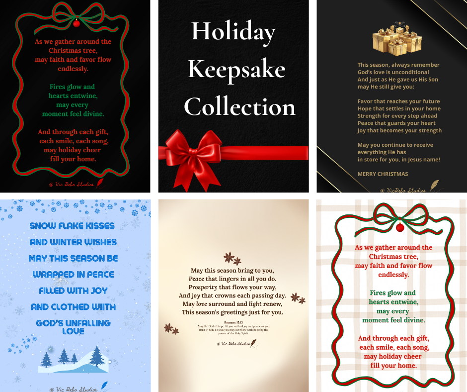 Holiday Keepsake Collection - Signature Set